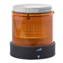 Elemento luminoso señalización intermitente led 24V naranja