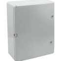 Armario estanco termoplástico 400x500x180mm IP65, IK10, protección UV, puerta lisa (opaca)