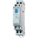 Contactor modular SERIE 22, 2NC 25A AgNi, 230V AC/DC, selector Auto-On-Off + indicador mecánico + LED (emb.1u)