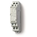 Contactor modular SERIE 22, 2NA, 25A AgSnO2, 12V AC/DC, selector Auto-On-Off + indicador mecánico + LED (emb.1u)