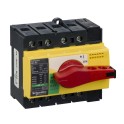 Interruptor / seccionador COMPACT 80A 4P empotrable rojo