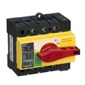 Interruptor / seccionador COMPACT 80A 3P empotrable rojo