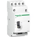 Contactor manual 25A 4 NA 220/224V 50Hz