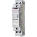 Telerruptor modular/ interruptor bipolar 2NA 16A SERIE 20, montaje carril 35mm, 48V AC contactos AgNi (emb.1u)