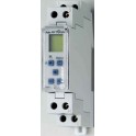 Interruptor horario semanal SERIE 12, ancho 17,5mm 1 contacto conmutado 16A, 24V AC/DC reserva de marcha (emb.1u)