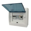 Cuadro protección AC para inversor monofásico 8kW 50A - 30mA