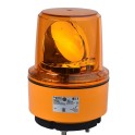 Baliza rotativa diámetro 130mm 24V naranja