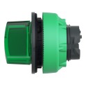 Cabeza selector FLUSH luminoso verde 2 posiciones retorno izquierda