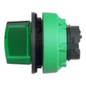 Cabeza selector FLUSH luminoso verde 2 posiciones fijas