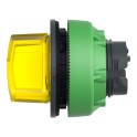 Cabeza selector FLUSH luminoso amarillo 2 posiciones fijas