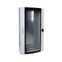 Armario CPD-M 900x600x200mm para automatización puerta transparente de cristal templado 4mm