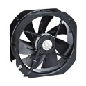 Ventilador 400V 170x150x50mm impulsor PBT termoplástico 299m³/h 26W aluminio negro