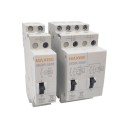 Telerruptor inversor modular Alpha+ 2P 1 NA+1 NC 16A 48V AC/24V DC