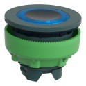 Cabeza pulsador FLUSH luminoso azul LED anillo luminoso