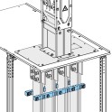 Soporte para barras entre-eje 115mm