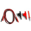 Conjunto 2 cables, 2 cocodrilos y 1 punta para M70