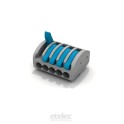 Conector 5 conductores 0,2-4mm2 spring box (35u)