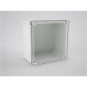 Caja doble aislamiento gris 180x180x130mm