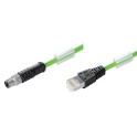 Cable de conexión M8 SAIL-M8GRJ45-4S10UIE