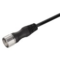 Cable para sensores y actuadores SAIB-M23-12P-ST-1,0M