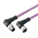 Cable de conexión M12/M12 SAIL-M12WM12W-PB-1.5D