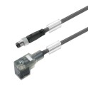 Conector recto SAIL-VSCD-M8G-3-1.5U para válvulas