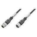 Cable para sensores y actuadores SAIP-M12GM12G-3-3.0U