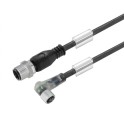 Cable para sensores y actuadores SAIL-M12GM8W-3L0.3U