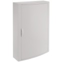 Caja de distribución de empotrar de 30 elementos + 4 precintables 362x544x104mm color blanco