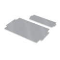 Placa de montaje ZENITH-S 450x450mm acero inoxidable AISI304L