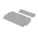 Placa de montaje ZENITH-S 380x600mm acero inoxidable AISI304L