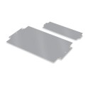 Placa de montaje ZENITH-P 260x260mm acero inoxidable AISI304L