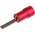 Terminal punta 10mm de 0,5 a 1,5mm² rojo (Bolsa 50u)