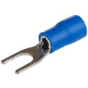 Terminal horquilla diámetro 4,5mm de 1,5 a 2,5mm² azul (Bolsa 50u)