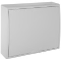 Caja de distribución de superficie de 40 elementos 423x353x104mm color blanco