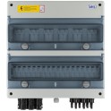 Cuadro de distribución para energía fotovoltaica 1000V DC 6 strings IP65 6 entradas MC4 / 6 salidas