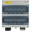 Cuadro de distribución para energía fotovoltaica 1000V DC 5 strings IP65 5 entradas MC4 / 5 salidas