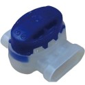 Conector estanco con gel cable flexible 3x1,5mm² azul