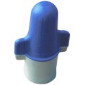 Conector capuchón 10-31,6mm² gris/azul