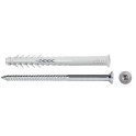 Taco largo HBR-ST 10x200mm nylon con tornillo