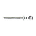 Tornillo madera inviolable TIC 7x70mm cincado