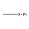 Tornillo madera inviolable TIC 7x60mm cincado