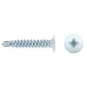 Tornillo para aluminio extraplana CET 4.2x23 lacado blanco