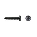 Tornillo rosca chapa DIN7981 5.5x60mm cincado negro