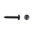 Tornillo rosca chapa DIN7981 5.5x38mm cincado negro