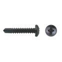 Tornillo rosca chapa DIN7504-N 4.8x25mm cincado negro