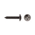 Tornillo rosca chapa CH88H 3.9x16mm cincado negro