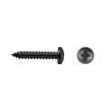 Tornillo rosca chapa DIN7981 2.9x13m cincado negro