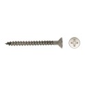 Tornillo madera 7505-A 4.5x60mm inoxidable A2 lubrificante