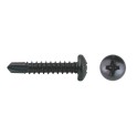 Tornillo rosca chapa DIN7504-N 4.8x16mm cincado negro